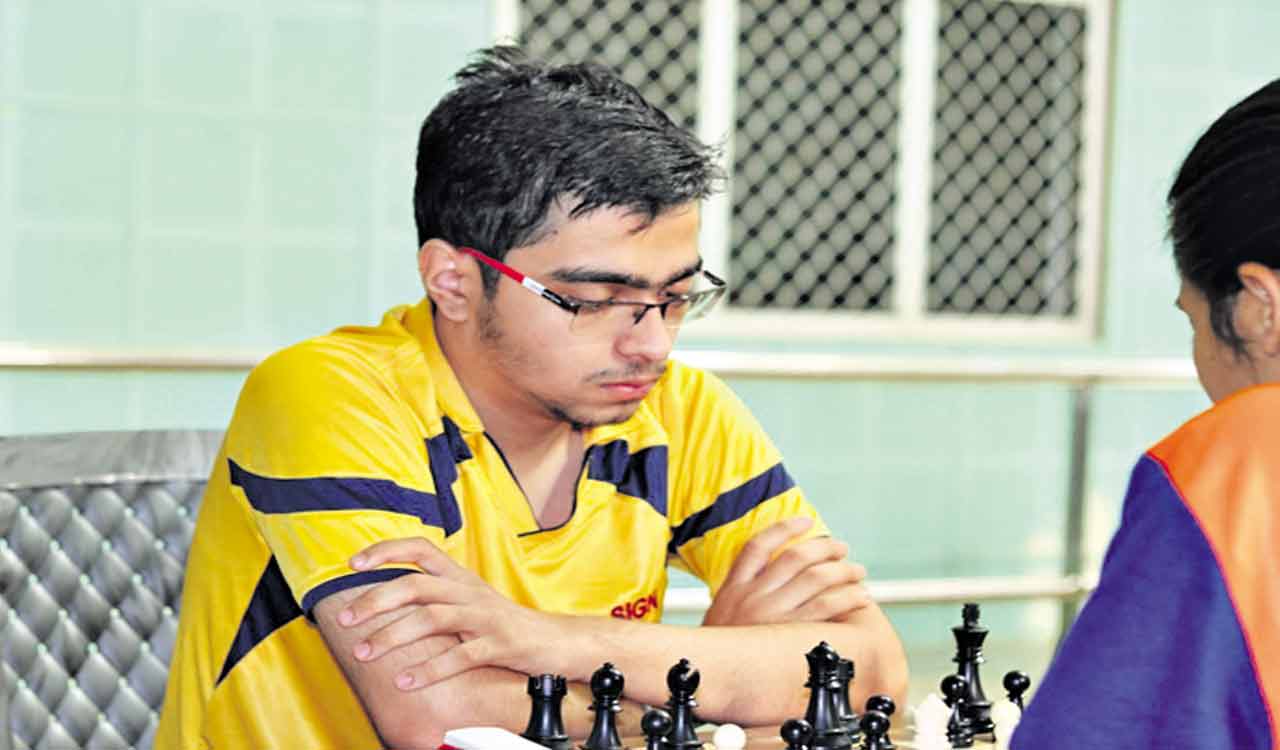 Telangana’s Mohan takes sole lead at All India Open Fide Rating Chess Tournament