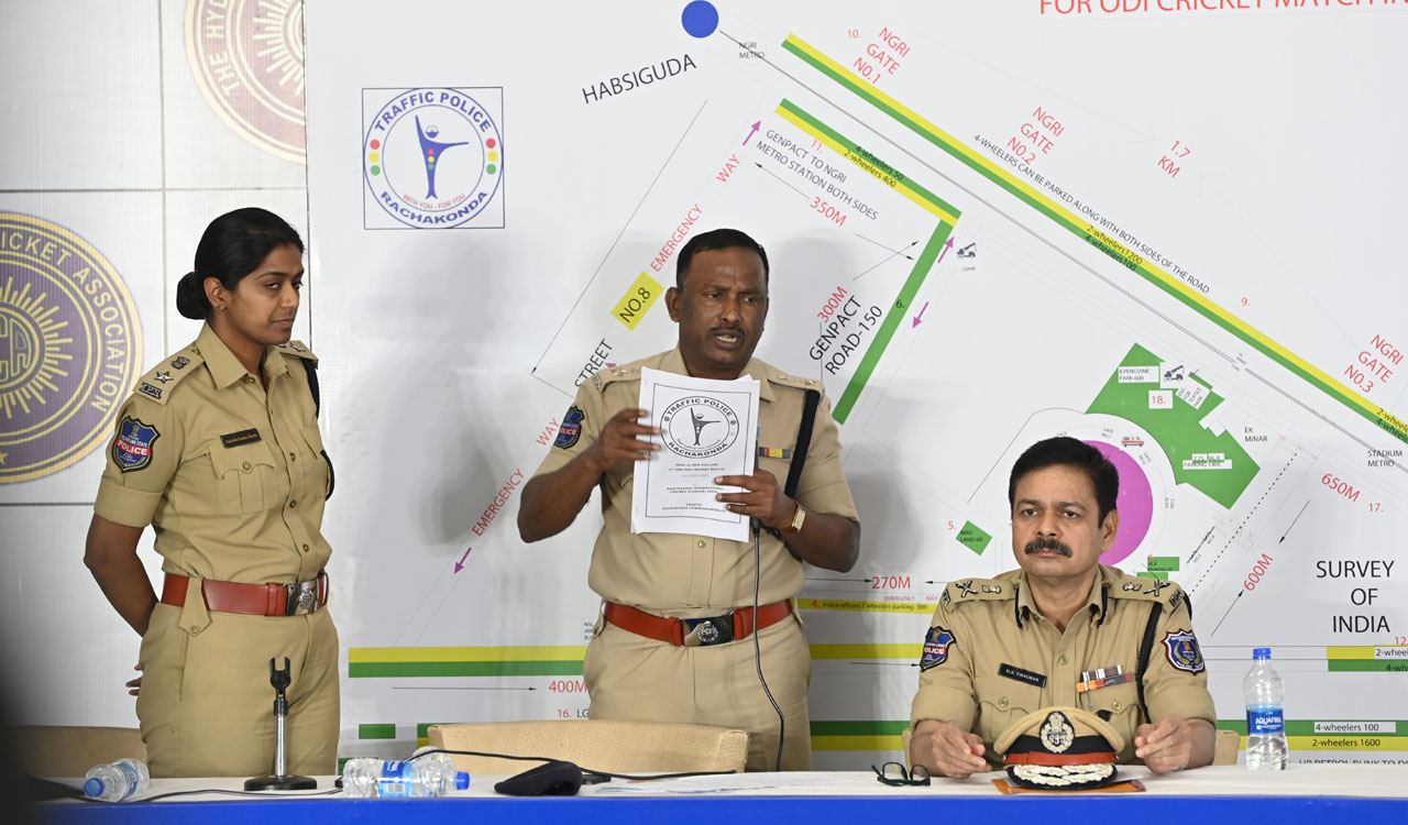 Elaborate security arrangements made for India-New Zealand match at Uppal stadium