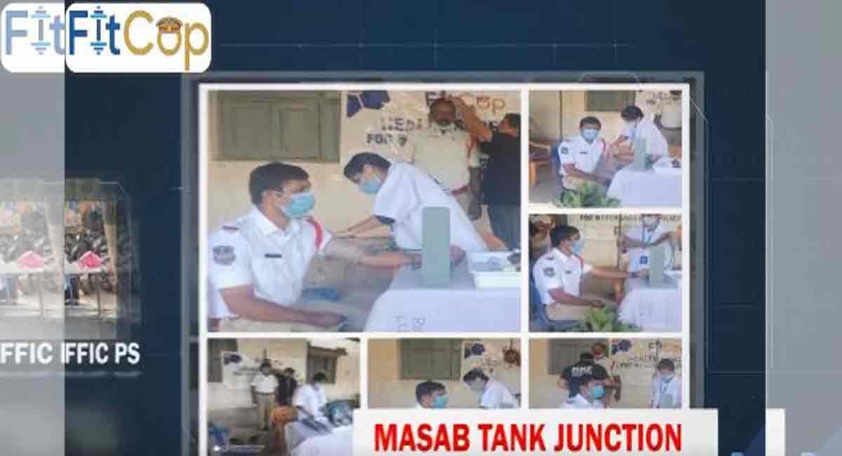 Fitcop teams conduct health checkups at various police stations 