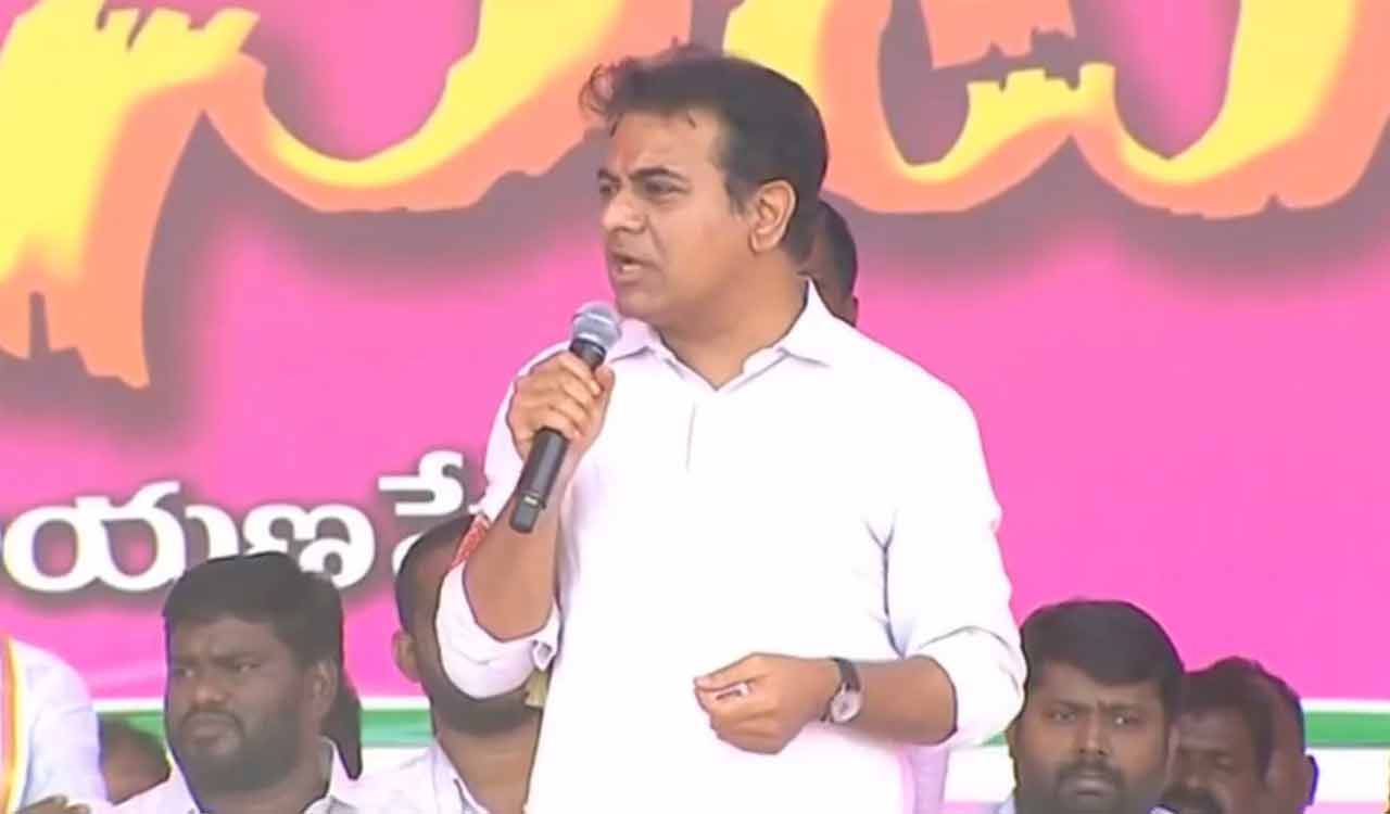 BJP preparing to tax farmers after pushing them into crisis, says KTR