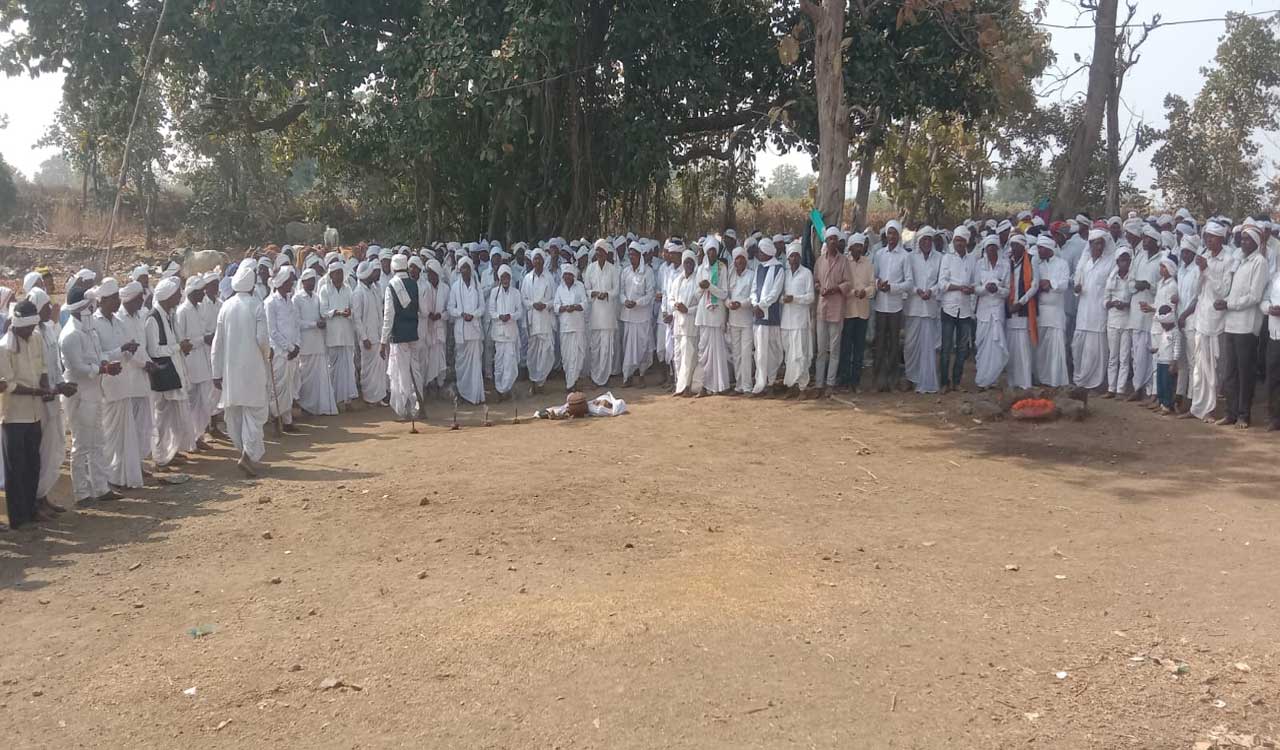 50k tribals take part in Nagoba Jatara in Adilabad