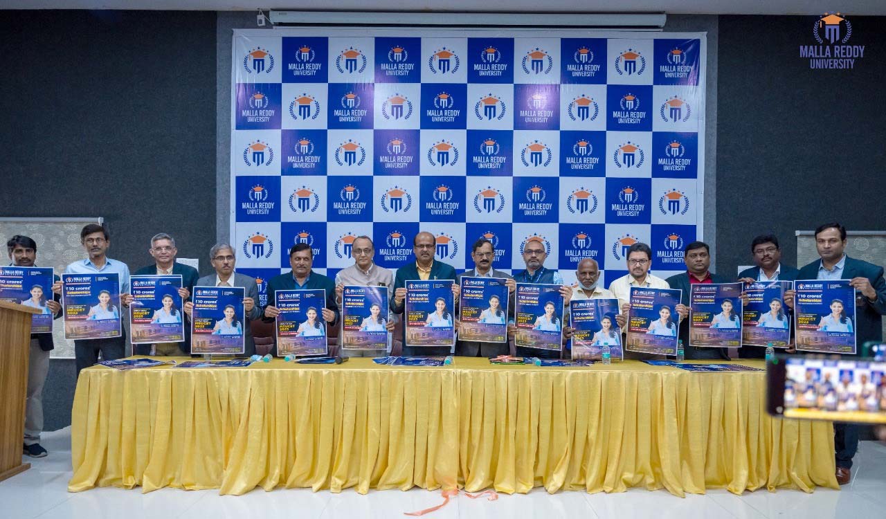 Hyderabad: Malla Reddy University announces scholarships worth Rs 10 crore