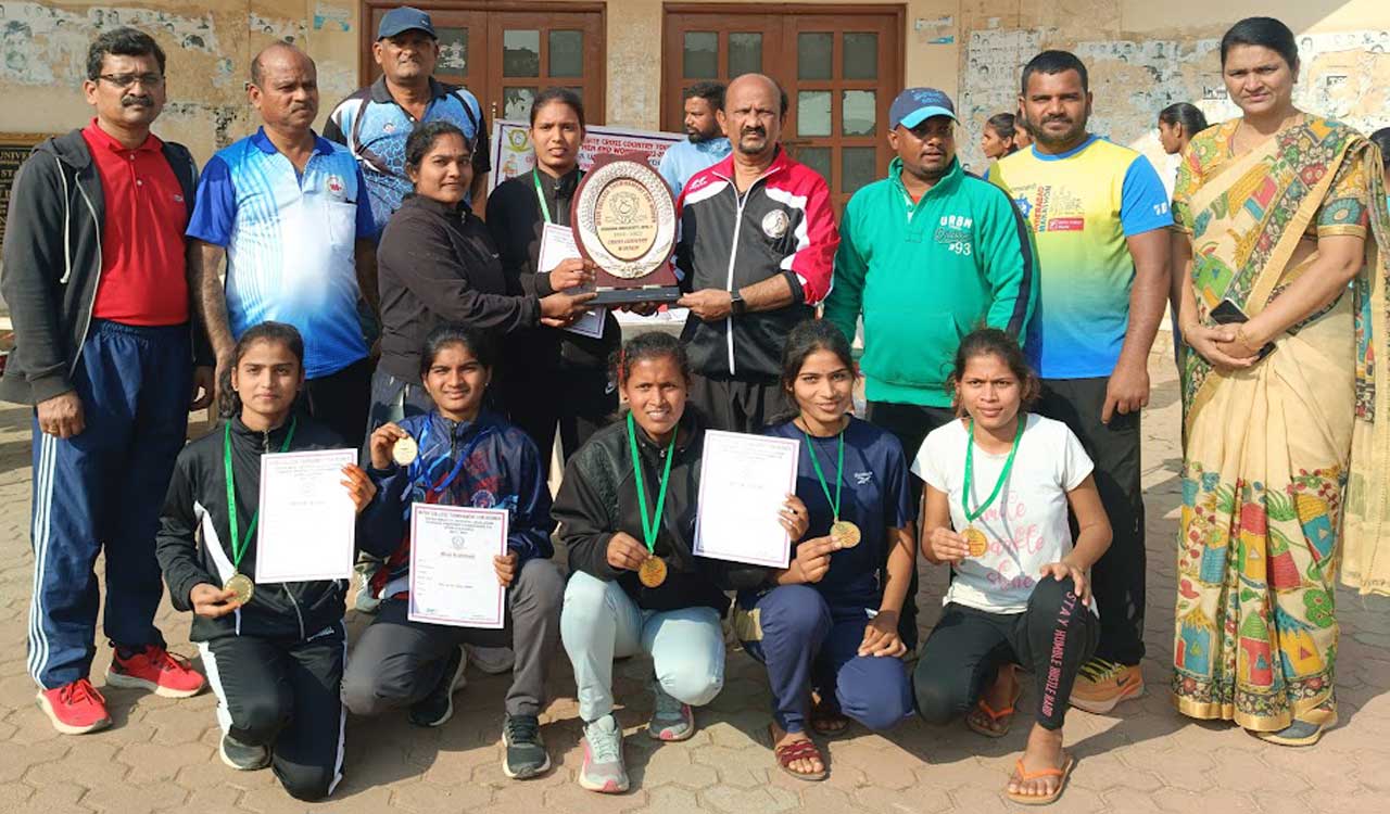 Arjun, Nandini triumph at OU Inter-College Cross Country Races