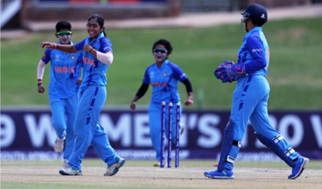 Women’s U-19 T20 World Cup: Parshavi Chopra guides India to seven-wicket win over Sri Lanka