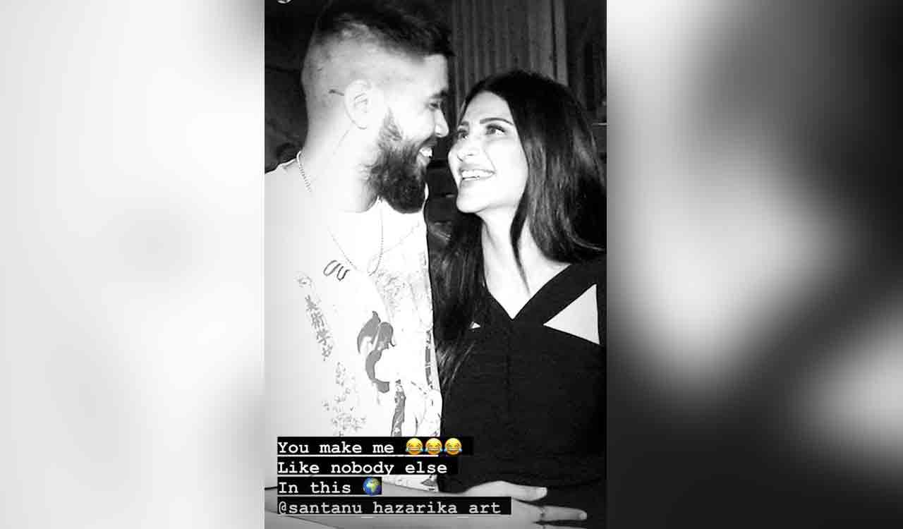 You make me laugh like nobody else: Shruti Haasan to Santanu Hazarika