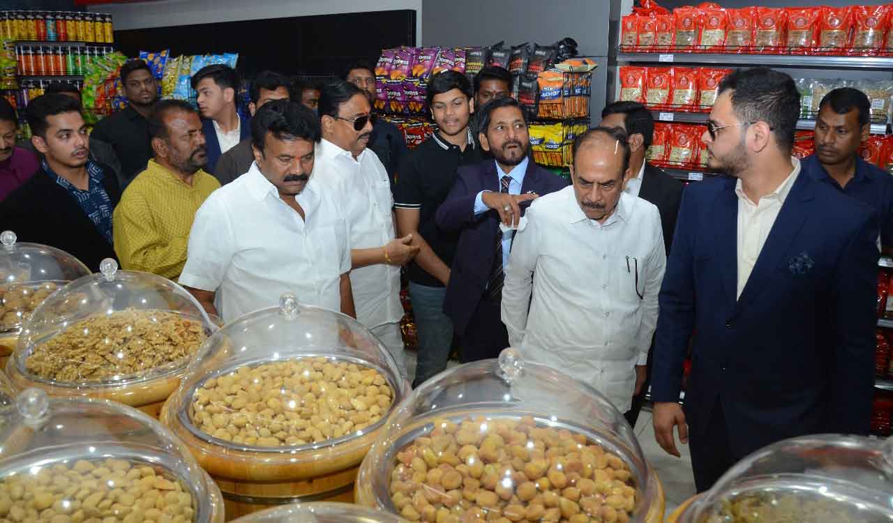 Hyderabad: Red Rose Group’s first supermarket launched at Falaknuma