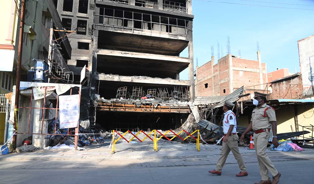 Minister’s Road fire accident: Efforts on to identify skeletal remains of victims