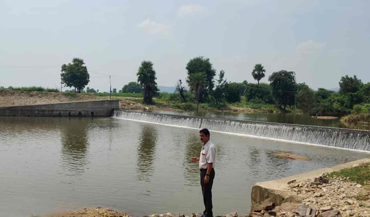 Check dams, Mission Kakatiya ensure stable groundwater tables in Kothagudem