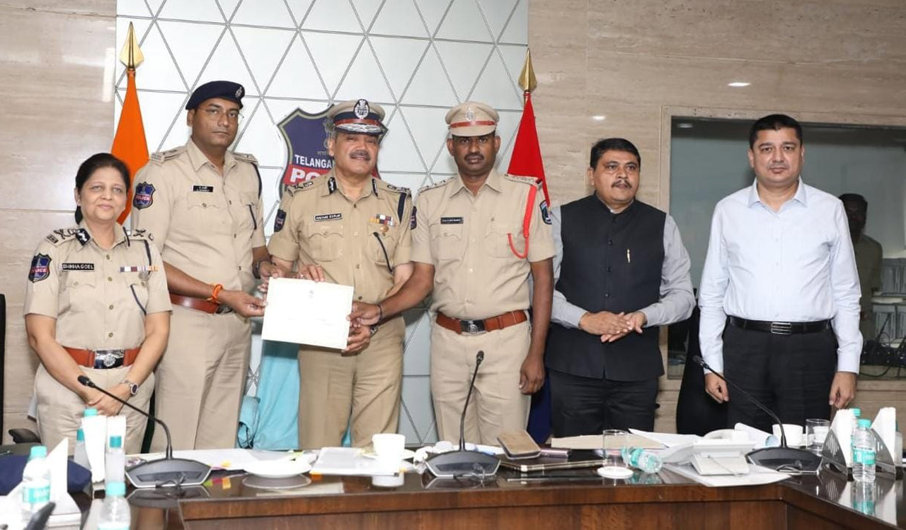 Dundigal police station adjudged best in Telangana