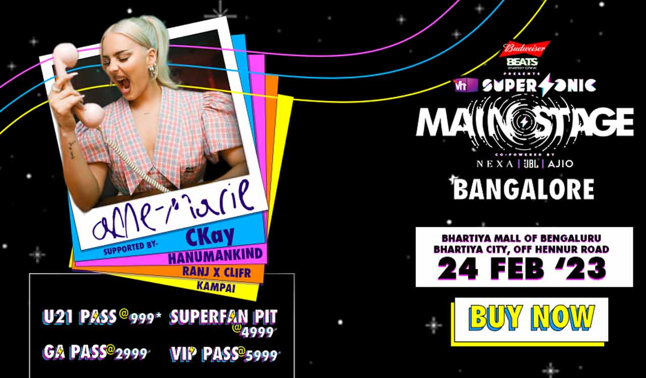 Anne-Marie and CKay to headline Vh1 Supersonic Mainstage Bengaluru