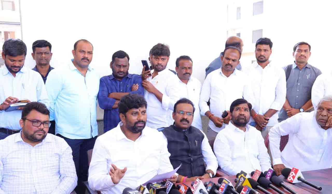 Balka Suman asks officials to expedite works of Mission Bhagiratha in Mancherial