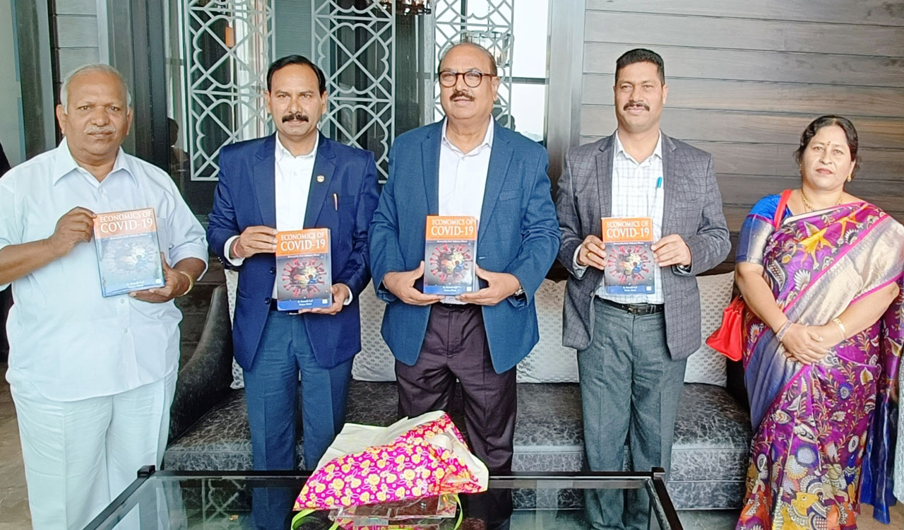 Krishna Ella releases book on ‘Economics of Covid-19’
