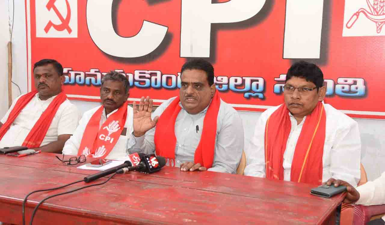 Telangana CPI to launch padayatra to pressurise Centre on various issues