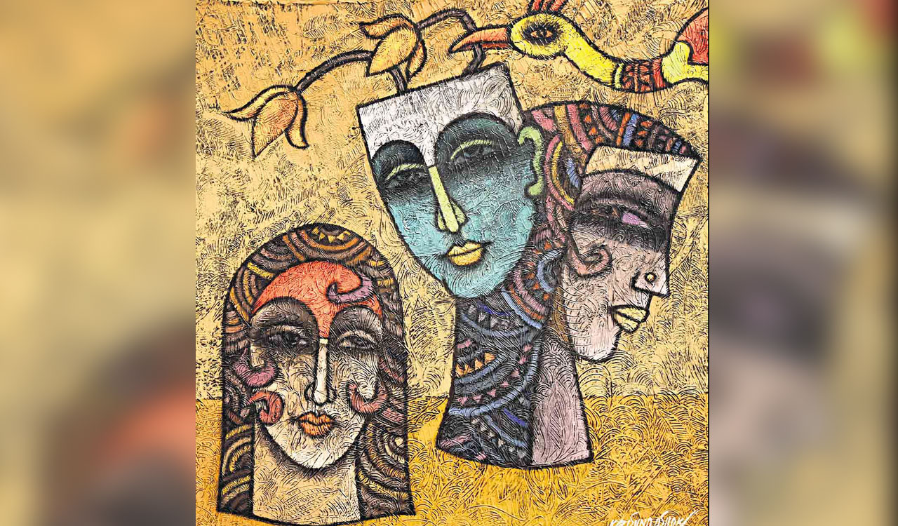 This Hyderabadi artist captures emotions of women through their eyes and faces