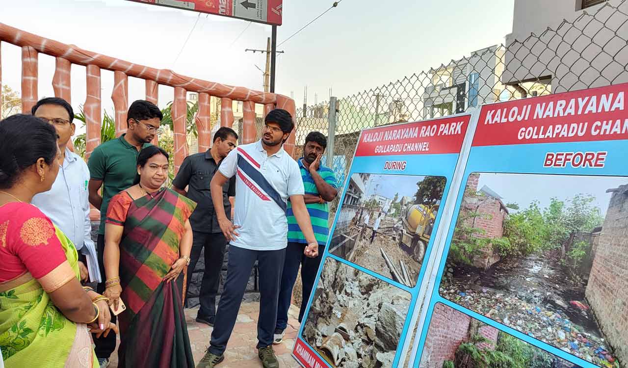 Khammam’s Gollapadu channel turns urban paradise