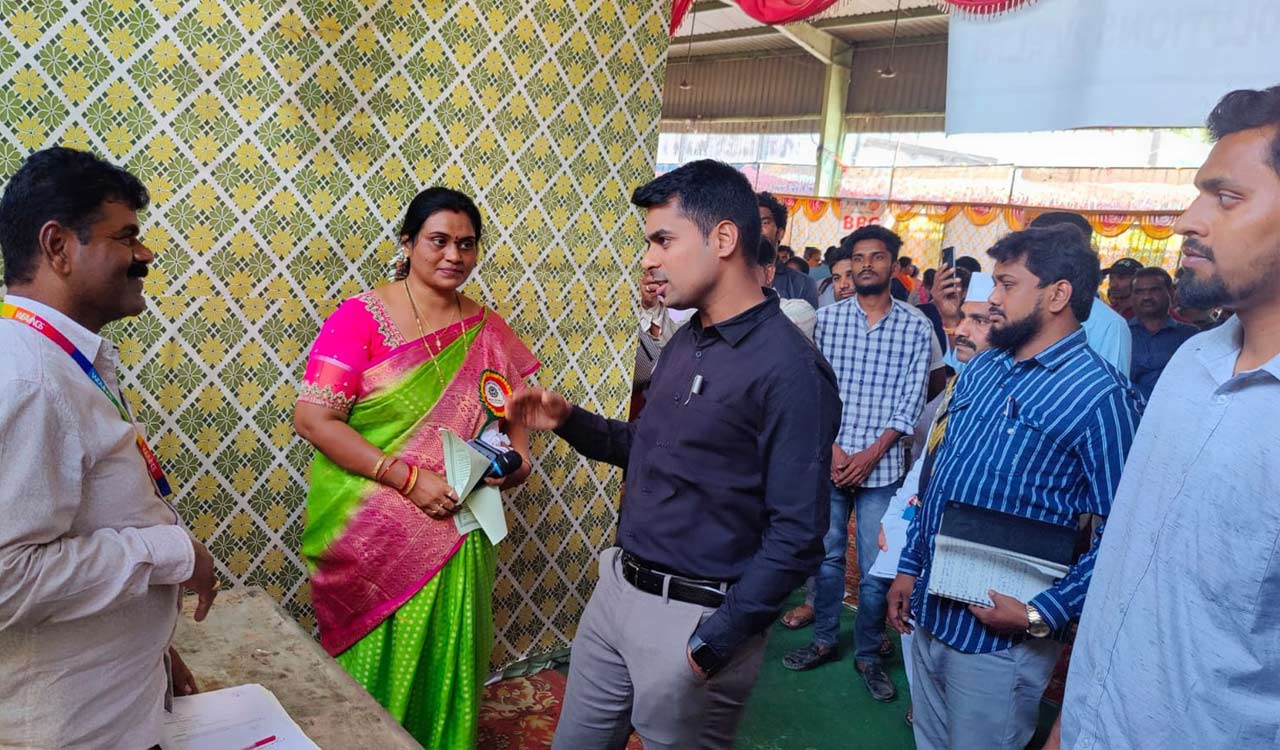 Kothagudem: DET’s job mela receives good response, 2037 selected for jobs