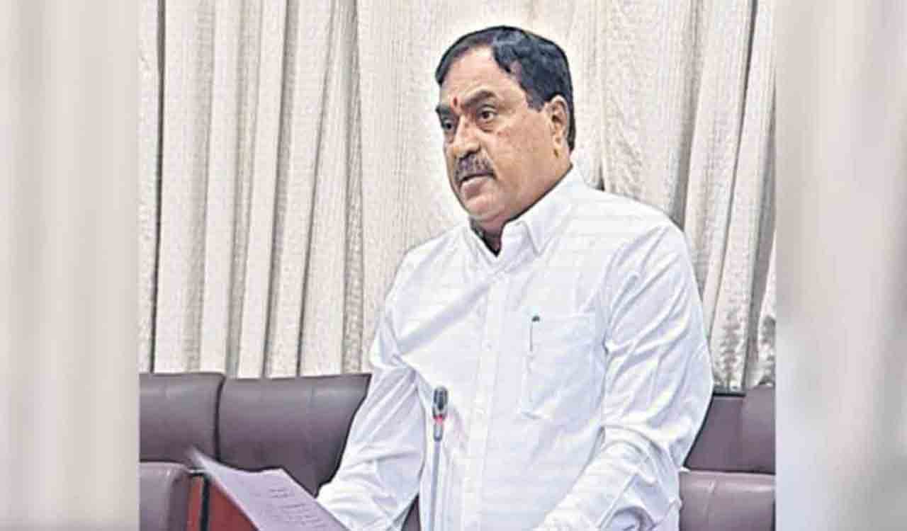 Bhadrachalam cannot be upgraded into Municipality: Errabelli