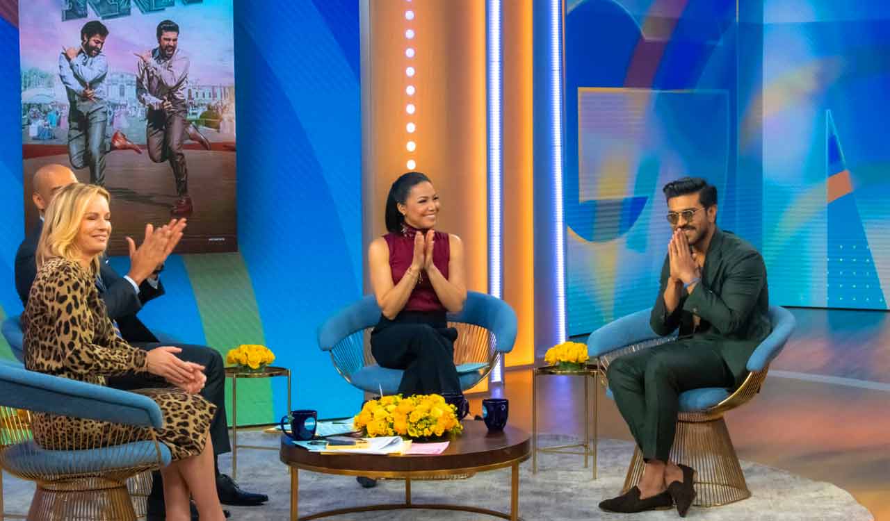 Father-to-be Ram Charan appears on Good Morning America, talks about ‘dad fear’, ‘RRR’ success