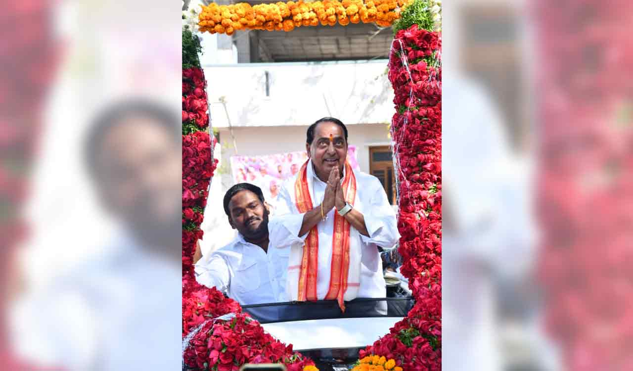 Minister Indrakaran Reddy’s birthday celebrated in Nirmal