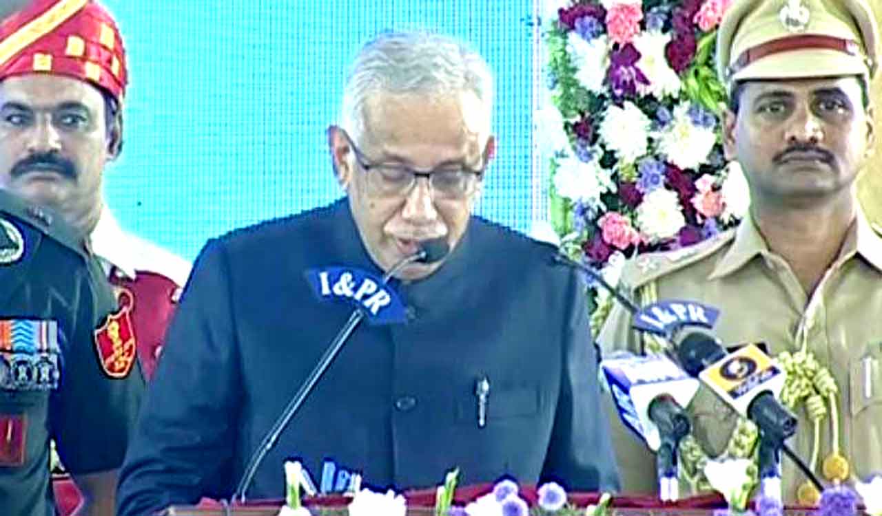 Former SC judge Abdul Nazeer takes oath as Andhra Governor
