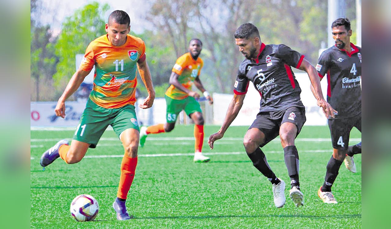 I-League: Sreenidi Deccan down Churchill Brothers 3-0