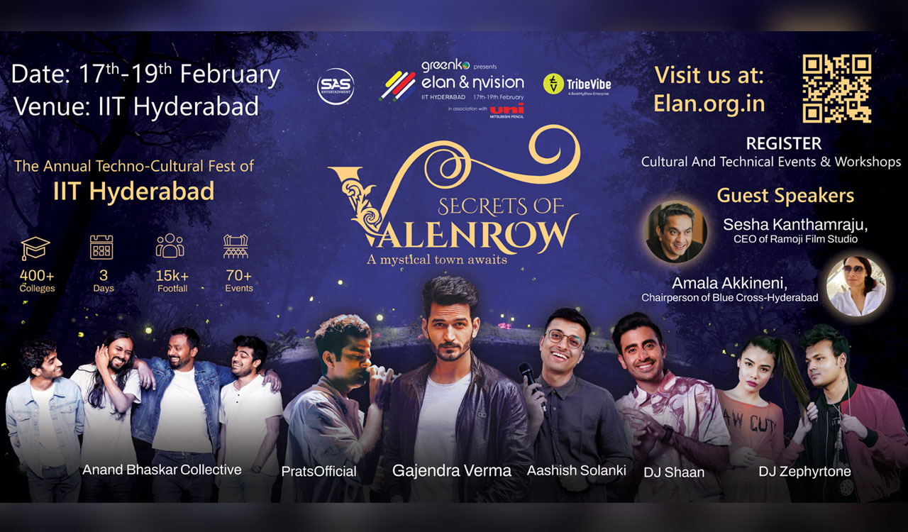 IITHyderabad to hold technocultural fest from Feb 17Telangana Today
