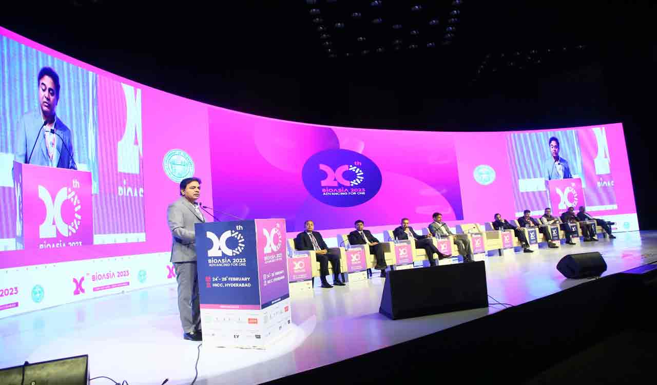 Telangana to be made Health-Tech Mecca of the world: KTR
