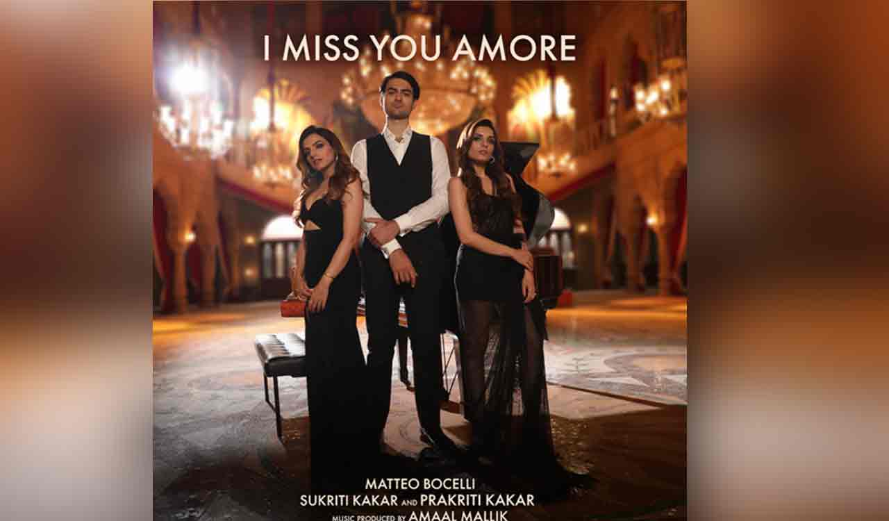 Matteo Bocelli teams up with Indian music stars on new single ‘I Miss You Amore’