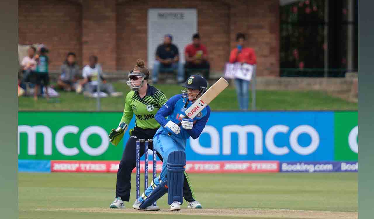 Women’s T20 World Cup: Mandhana lifts India to 155/6 with fluent 87