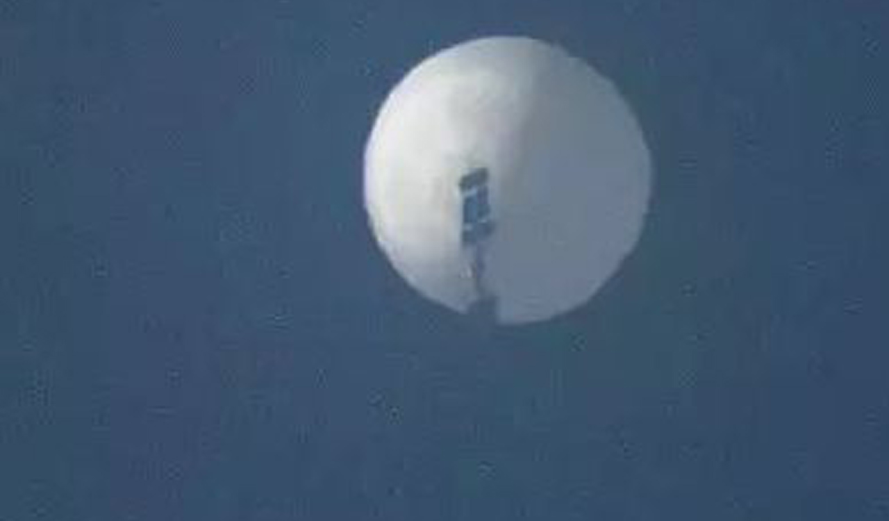 Indian forces had witnessed balloon-type objects over Andamans