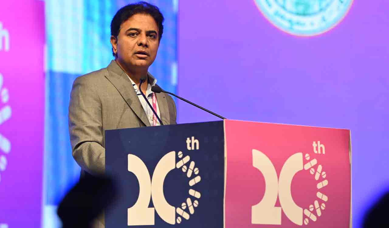 Telangana only region in world with 200-plus FDA approved pharma sites: KT Rama Rao