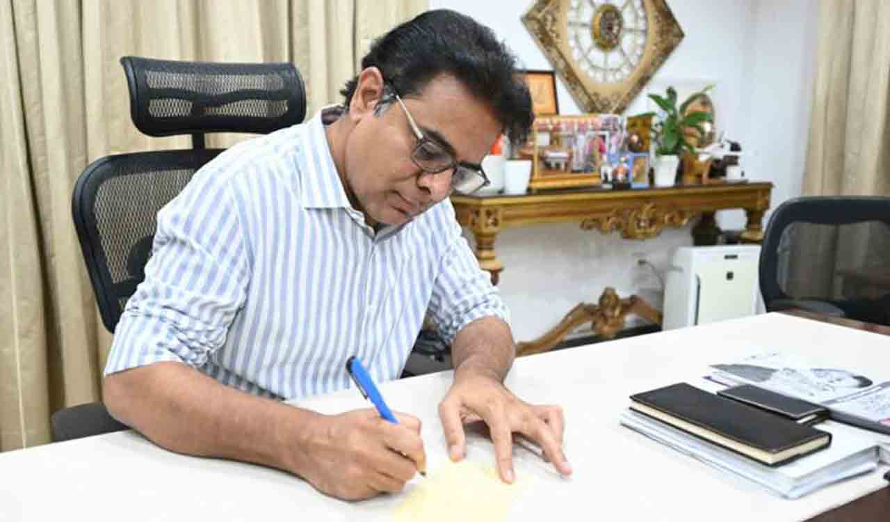 KTR writes to Nirmala Sitharaman; pushes for International Data Embassies in Hyderabad