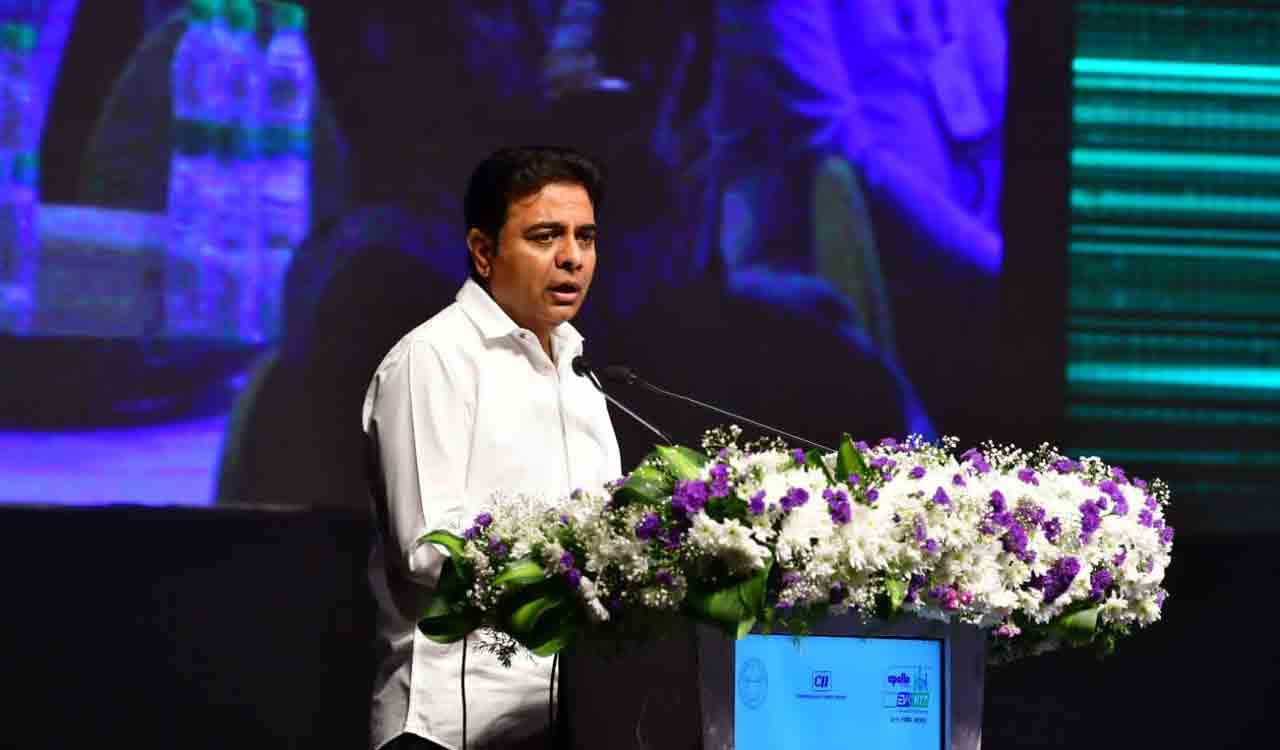 KTR inaugurates multiple projects in Jayashankar Bhupalpally