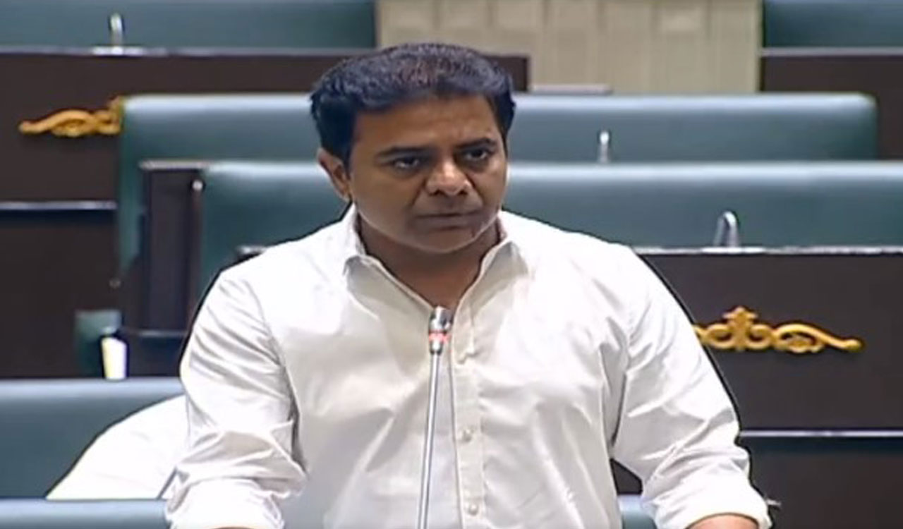 Congress always supports destruction and opposes developments: KTR