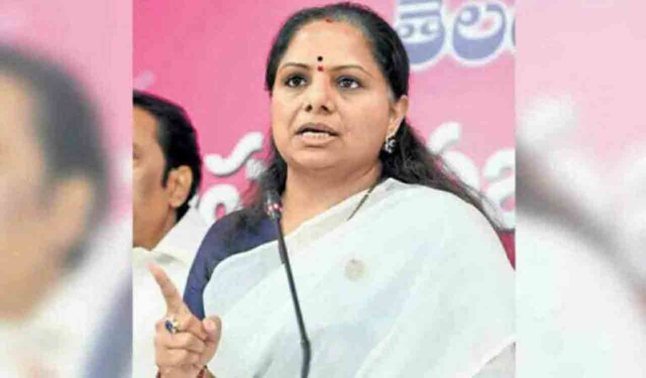 MLC Kavitha reacts to Nirmala’s comments