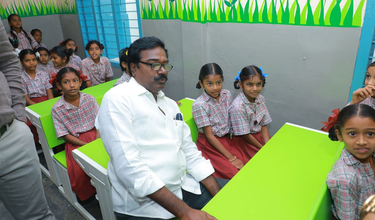 Mana Ooru Mana Badi: Govt schools set to become model schools in Khammam