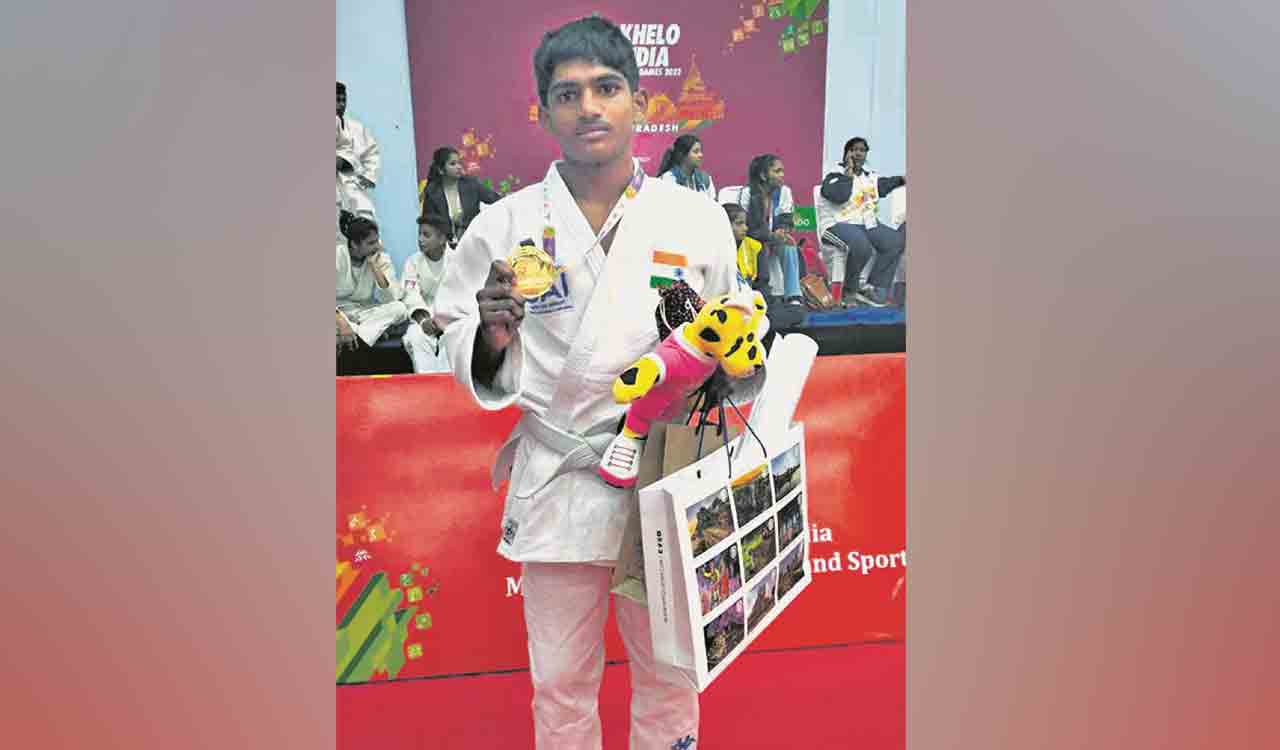 Telangana’s Laxman bags Judo gold at Khelo India Youth Games