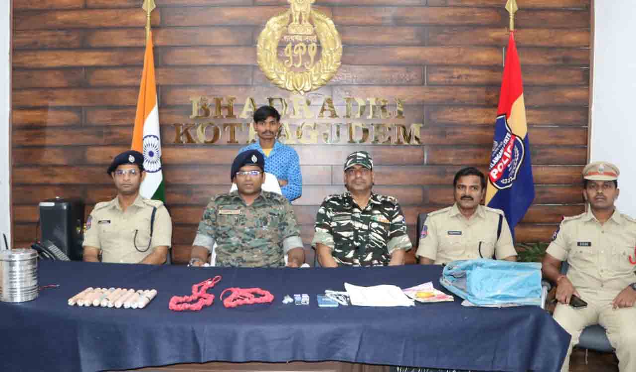 Maoist Sabari LOS commander arrested by Police in Kothagudem