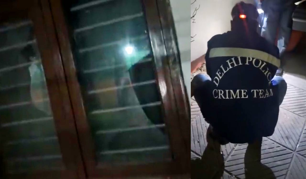 Miscreants throw stones at Owaisi’s Delhi residence