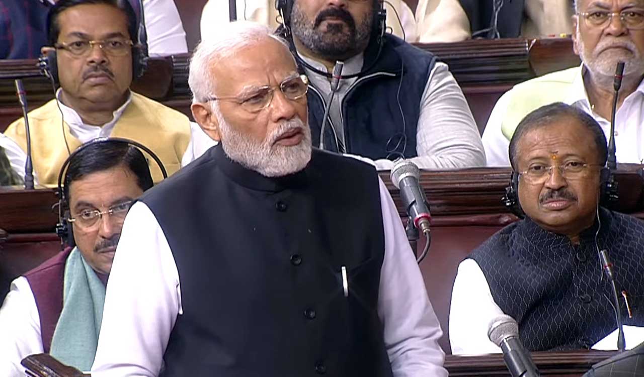 More you throw mud at BJP, the more lotus will bloom: PM Modi to Oppn