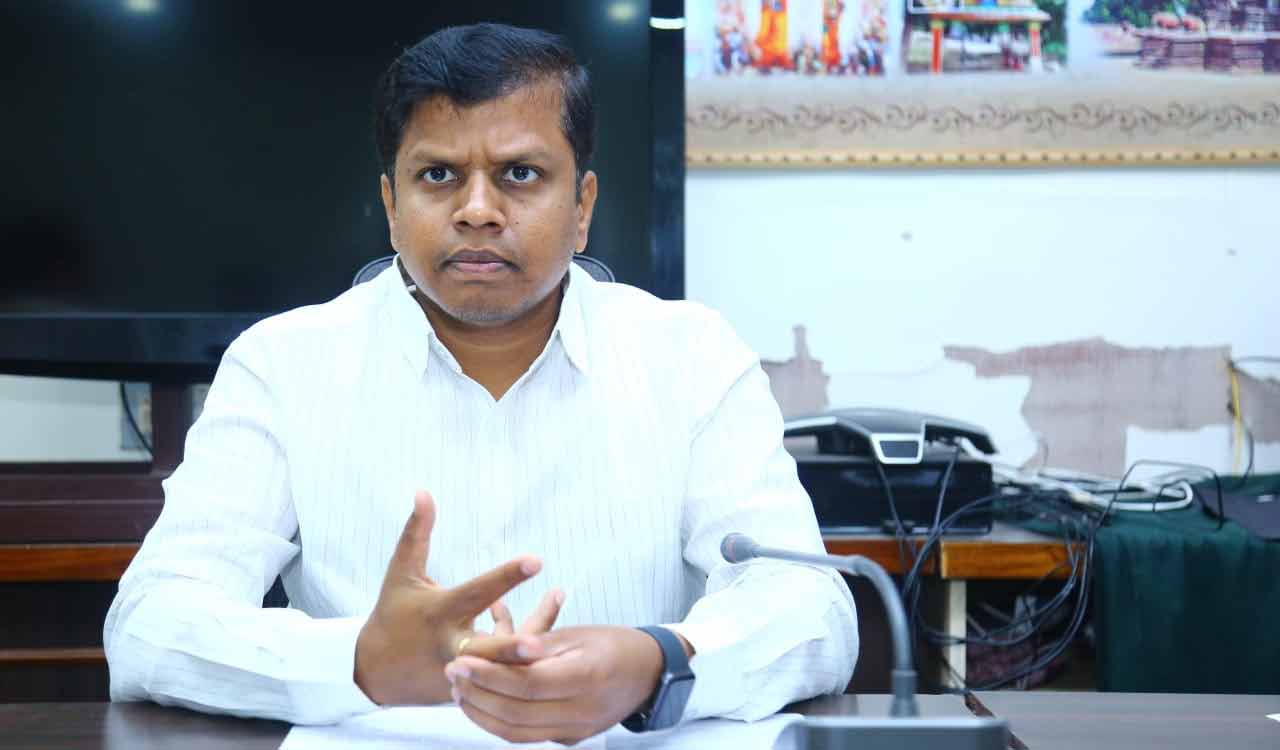 Mulugu Collector directs officials to check illegal sand mining