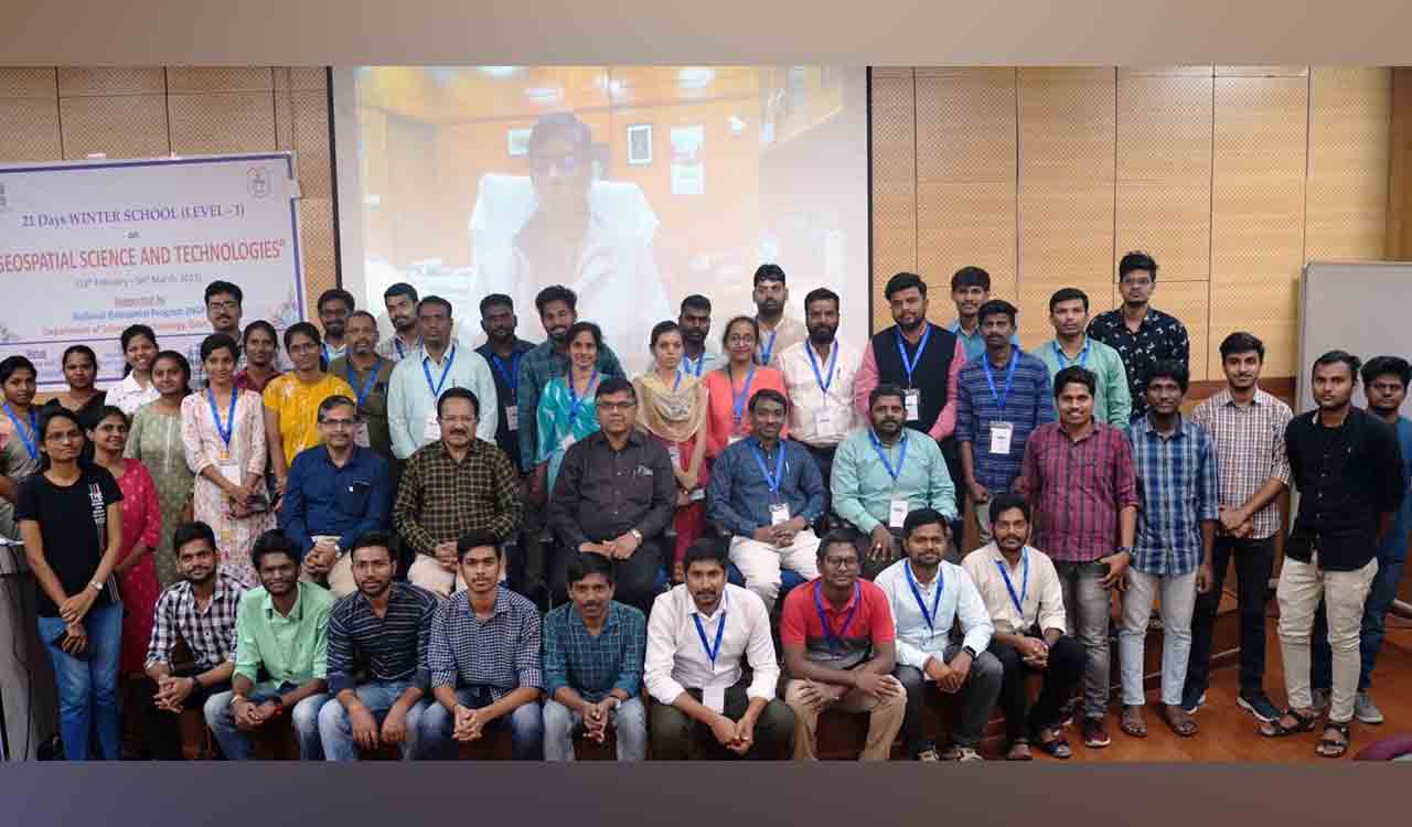 21-day winter school on ‘Geospatial science and technologies’ commences at NITW