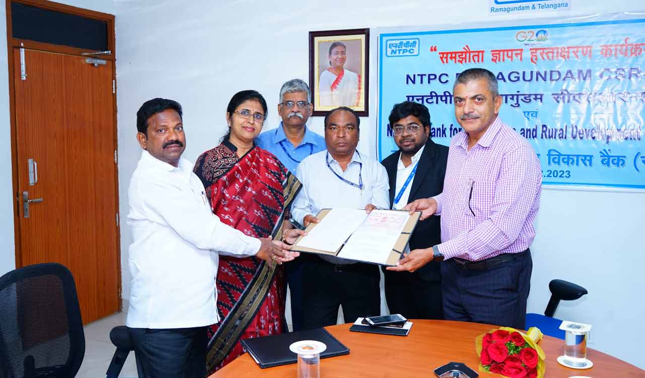 NTPC Ramagundam signs MoU with NABARD to take up integrated farming