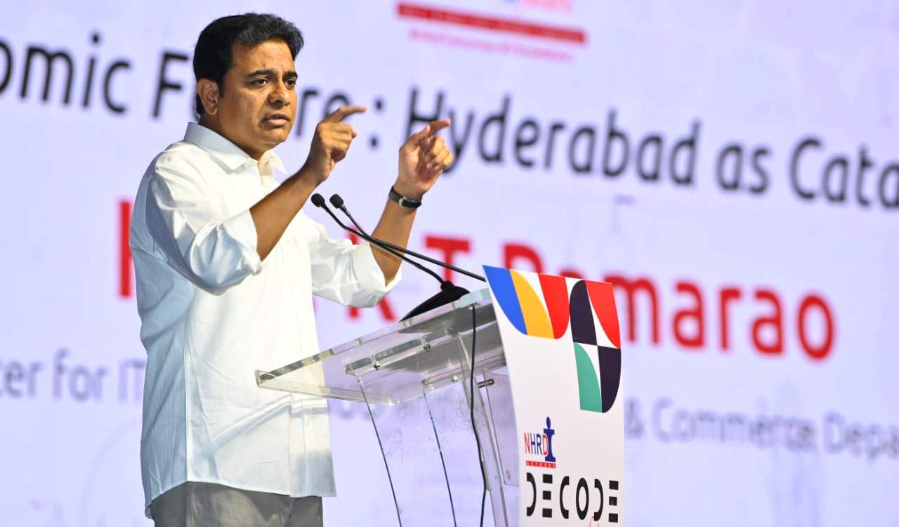 Nation’s wealth should be distributed equally to all, says KT Rama Rao