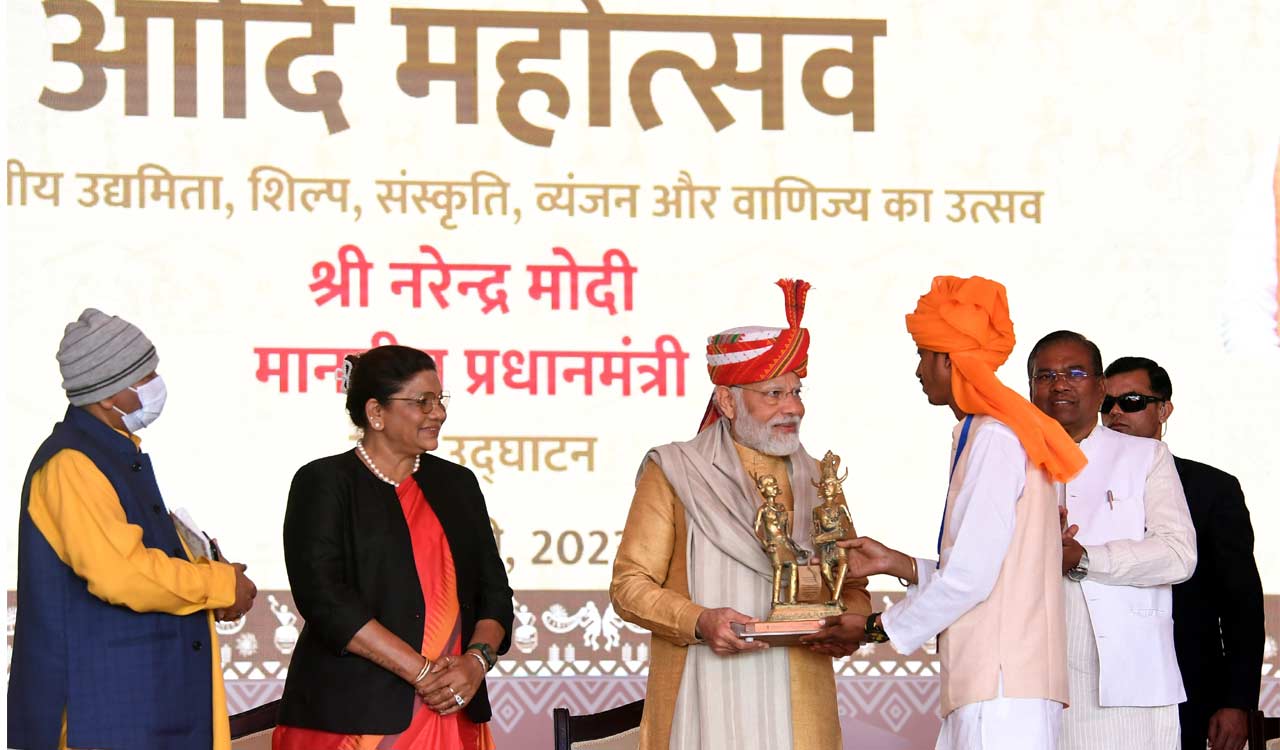 Neglected tribal glory now being brought to mainstream: PM Modi