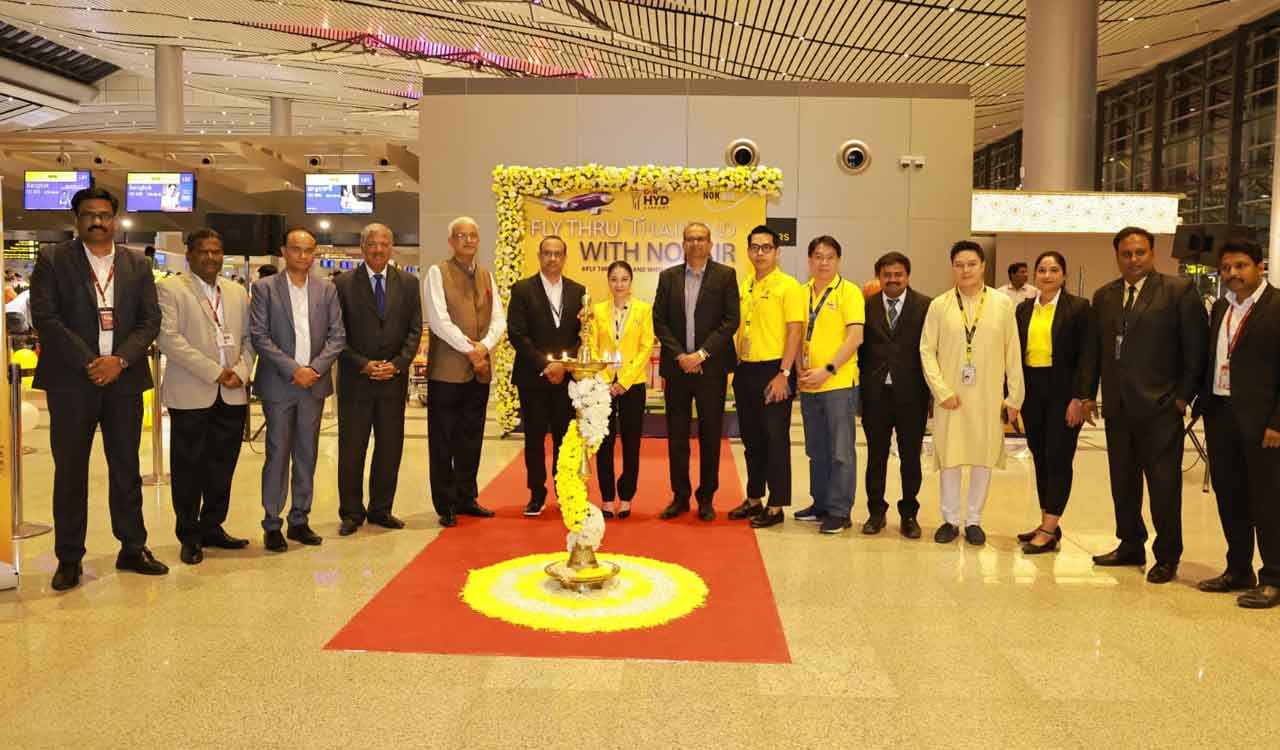 Nok Air introduced direct flights to Bangkok from Hyderabad
