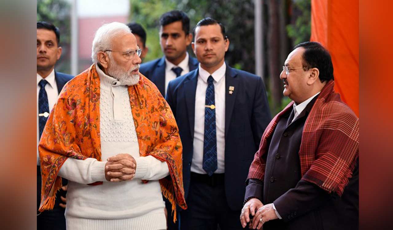 PM Modi holds meeting with Union Ministers to discuss govt strategy in Parliament