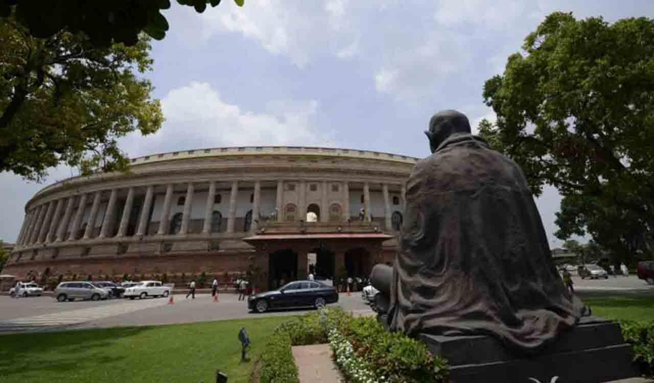 BRS, AAP, Shiv Sena stage walkout from Parliament over Adani issue