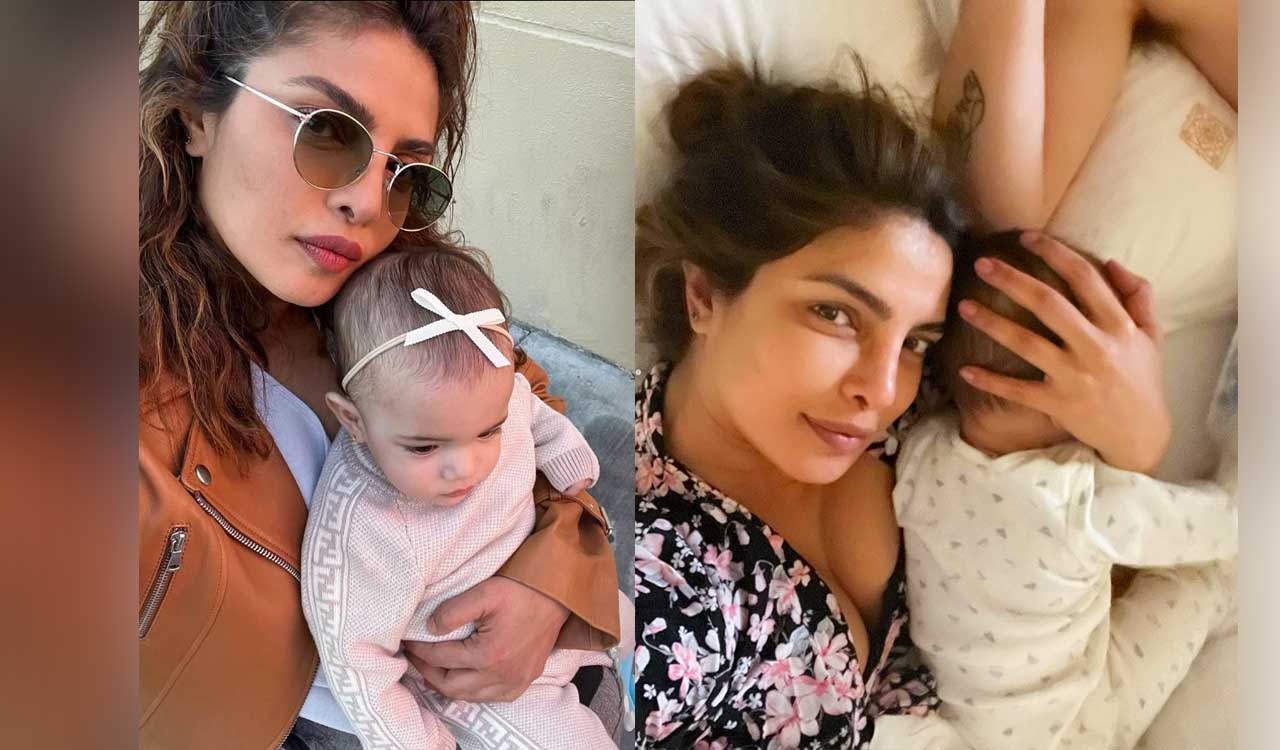 Priyanka Chopra drops adorable Sunday morning selfies with Malti Marie
