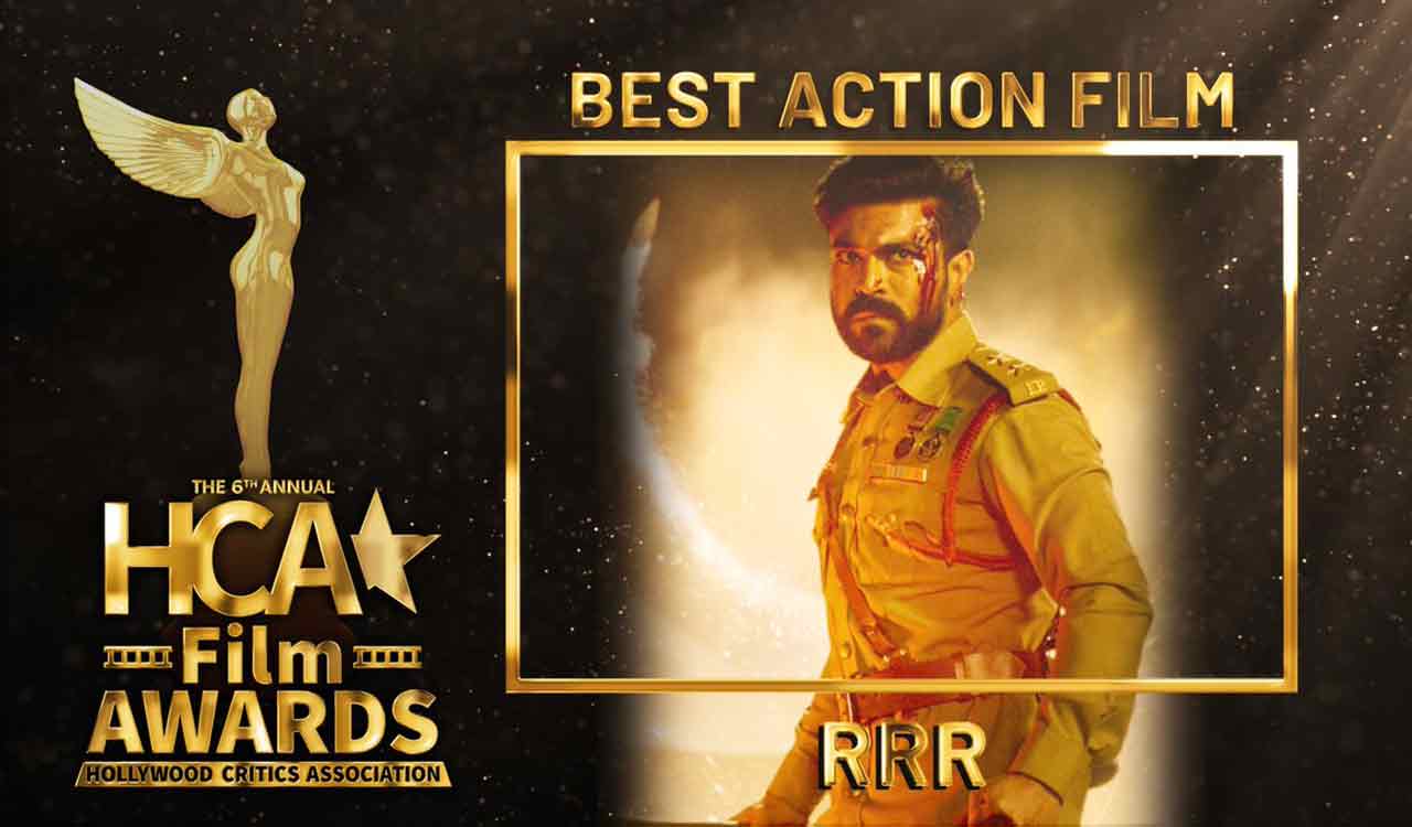 ‘RRR’ does it again, bags 4 awards at HCA